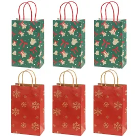 torebki-prezentowe-sniezynki-i-dzwonki-czerwone-i-zielone-13x21x8-cm-6-szt