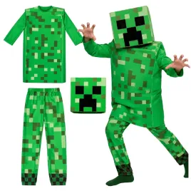 kostium-creeper-minecraft-maska-bluza-spodnie-stroj-bal-przebierancow-6-8l