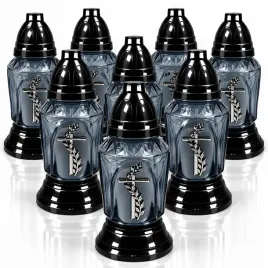 8x-znicz-szklany-grafit-zestaw-lampion-na-grob-wklady-gratis-25-cm-s-109