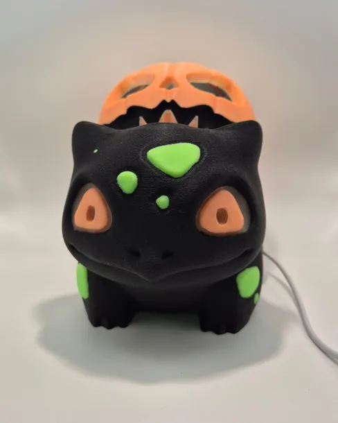 LAMPION POKEMON BULBASAUR LED – OZDOBA HALLOWEEN 3D