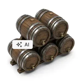 3d-printed-set-stackable-wooden-barrels-1-35-zestaw-beczek-do-makiet