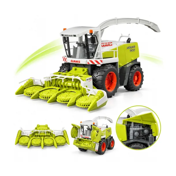 Bruder 02131 Kombajn Claas Jaguar 900 oś wahadłowa do jazdy w terenie model
