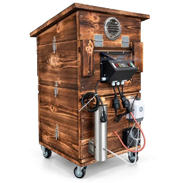 Wędzarnia Ogrodowa Elektryczna Drewniana Generator Dymu