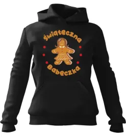bluza-damska-z-kapturem-swiateczna-babeczka-czarna-s