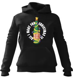 bluza-damska-z-kapturem-beer-christmas-czarna-s