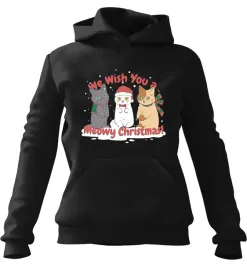 bluza-damska-z-kapturem-meowy-christmas-czarna-xs