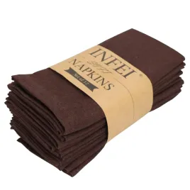 serwetki-materialowe-brazowe-40x40-cm-12-szt-lniane-wielokrotne