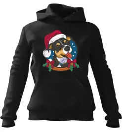 bluza-damska-z-kapturem-swiateczny-pies-czarna-l