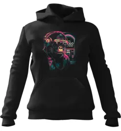 bluza-damska-z-kapturem-gorilla-czarna-l