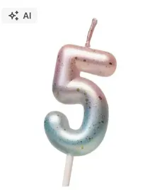 shein-kolorowa-swieczka-cyfra-5-s07