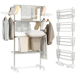 suszarka-wolnostojaca-homcom-z-4-polkami-142x55x172cm