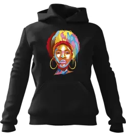 bluza-damska-z-kapturem-african-women-czarna-s