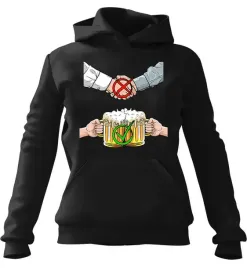 bluza-damska-z-kapturem-instrukcja-witania-sie-czarna-xs