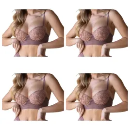 4-szt-biustonosz-kleo-ariel-3583-push-up-koronkowy-cappuccino-75b