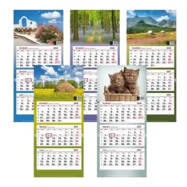 kalendarz-trojdzielny-scienny-2027-rozne-wzory-71x31cm-1szt