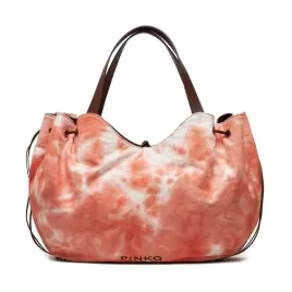 pinko-torebka-shopper-tkanina-pomaranczowa-skora-naturalna-duza