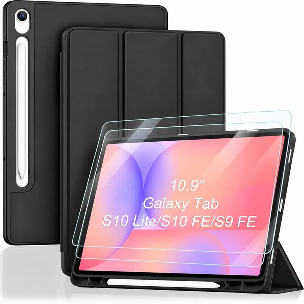 ETUI DO SAMSUNG GALAXY TAB S10 LITE / S10 FE / S9 / S9 FE +2x SZKŁO
