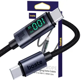 boste-przewod-kabel-usb-c-type-c-100w-szybkie-ladowanie-pd-qc-4-0-1-2m-led