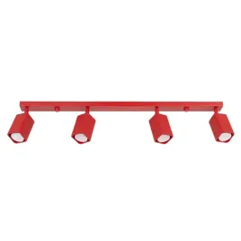plafon-rayo-4l-czerwony-nowoczesny-lampa-swieci-w-dol