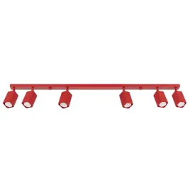 plafon-rayo-6l-czerwony-nowoczesny-lampa-swieci-w-dol