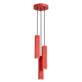 lampa-wiszaca-rayo-3p-czerwona-nowoczesna-swieci-w-dol