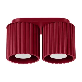 plafon-aura-2-burgund-gu10-minimalistyczny-lampa-do-oswietlenia-wnetrz