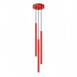 lampa-wiszaca-pastelo-3p-czerwona-nowoczesna