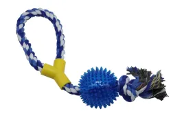 bubu-pets-or-sznur-pleciony-petla-z-pilka-jezowa-blue-39cm