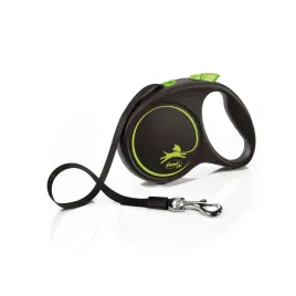 flexi-smycz-black-design-m-tasma-5m-do-25kg-zielona