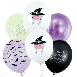 balony-lateksowe-na-halloween-czarownica-wiedzma-nietoperze-30-cm-6-szt