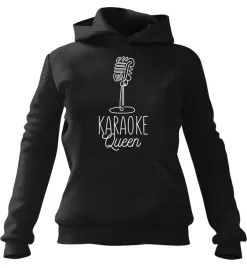 bluza-damska-z-kapturem-karaoke-queen-czarna-s