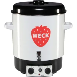 weck-einkochautomat-wat-15-a-emaille-mit-uhr-hahn