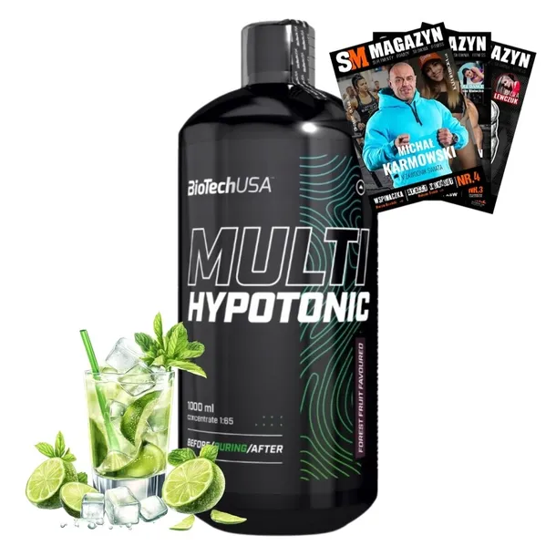 BIOTECH MULTI HYPOTONIC 1000 ml IZOTONIK WITAMINY MINERAŁY METABOLIZM