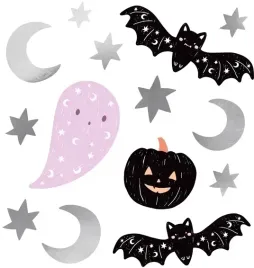 naklejki-na-sciane-dekoracja-na-halloween-nietoperz-ksiezyc-duszek-dynia