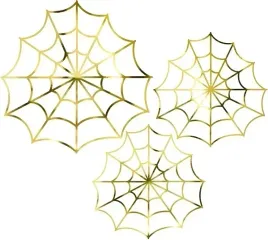 pajeczyny-pajeczyna-zloty-zlota-dekoracja-papierowa-na-halloween-3-sztuki