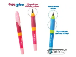 pioro-kulkowe-easy-writer-pink-6szt-nabojow-czerwona-oprawa