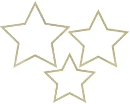 zawieszki-dekoracyjne-gwiazdy-drewno-zloty-3-szt