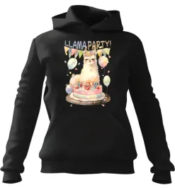 bluza-damska-z-kapturem-llama-party-urodzinowa-czarna-xl