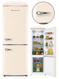 lodowka-ravanson-lkk-315rm-retro-kremowa-1943-cm-cicha-pojemna-no-frost