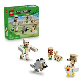 klocki-lego-minecraft-kurzy-jezdziec-pustynia-kurczak-wilk-golem-zabawka