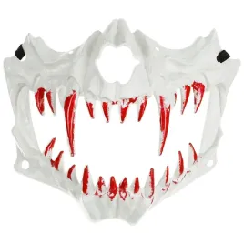 maska-czaszka-bialo-czerwony-165-x-14-cm-1-sztuka-na-karnawal-na-halloween