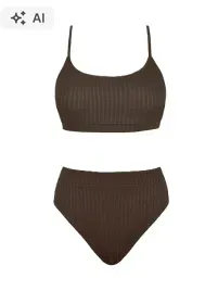 stroj-kapielowy-bikini-wysoki-stan-prazkowany-cupshe-brazowy-m