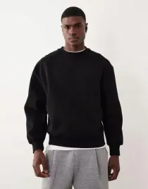 bawelniana-czarna-klasyczna-bluza-okragly-dekolt-b25-xxl