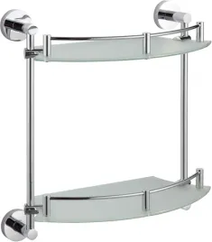 polka-lazienkowa-stella-classic-podwojna-35-cm-szklo-matowe-chrom