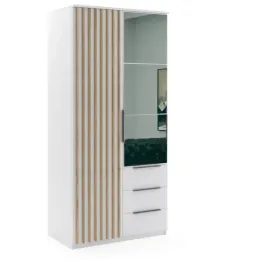 szafa-otwierana-z-lamelami-100x215x61-cm-d2-mebletelenga-biala-craft-zloty