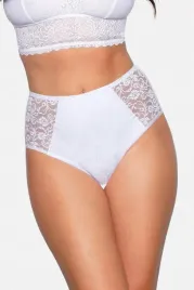 babell-070-majtki-modelujace-z-koronka-biale-m