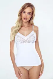 eldar-ofelia-koszulka-damska-biala-na-ramiaczkach-z-koronka-l