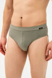 cornette-authentic-221-slipy-meskie-olive-bawelniane-klasyczne-m