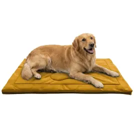 materac-legowisko-dla-psa-98x70cm-duze-poslanie-dla-zwierzat-zolty-welur
