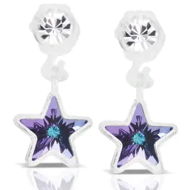 blomdahl-kolczyki-wiszace-hipoalergiczne-gwiazdki-lilac-shimmer-4-6-mm-pm
